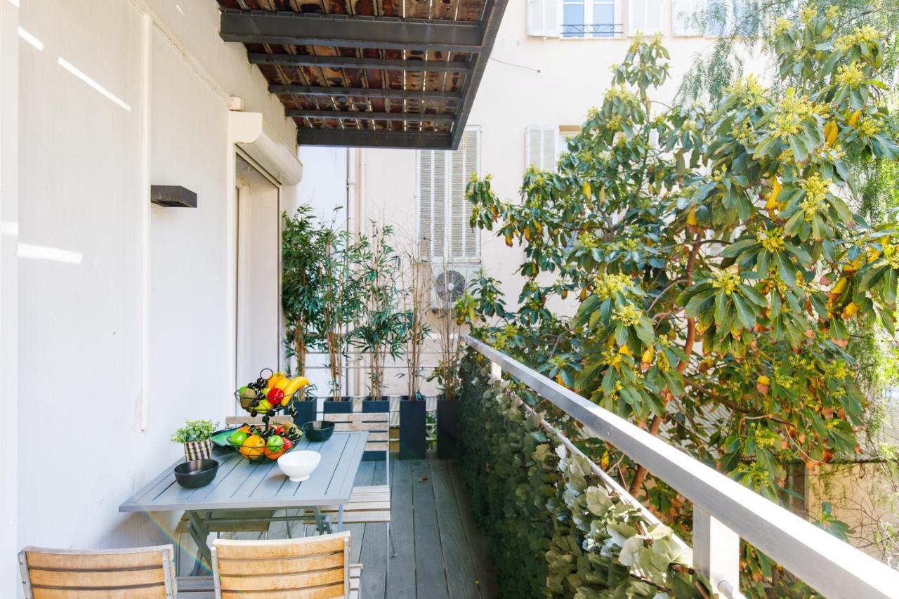 Le Cocon Des Artistes - Coeur De Cannes - Spacieux - Terrasse - Clim Dış mekan fotoğraf